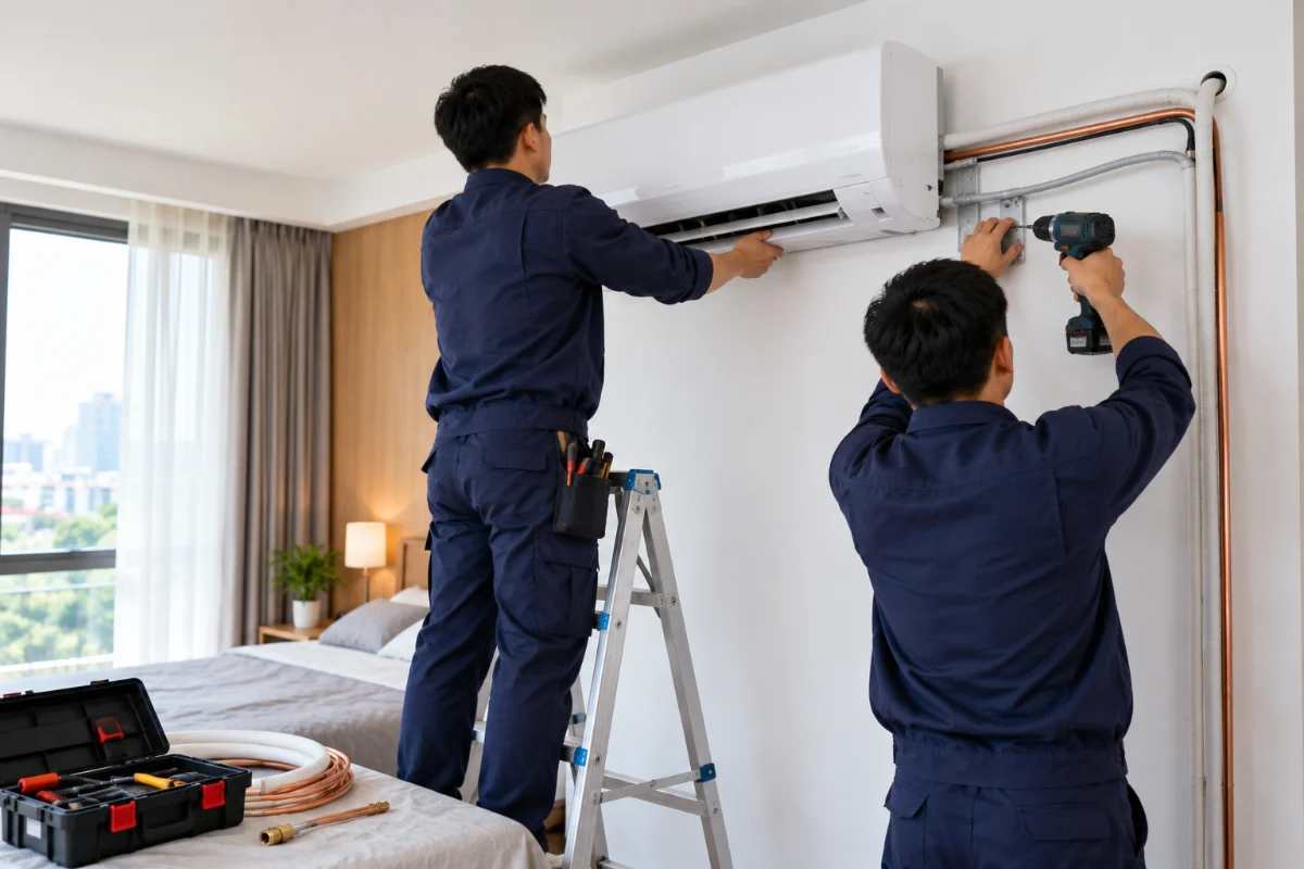 Lắp đặt điều hoà trọn gói – CoolFix